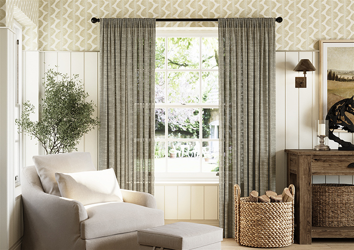 Tucson Voile, Antique Brass - Made to Measure Curtains - Image 3